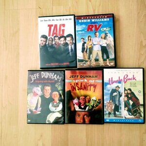 5 COMDIES, 2 STAND UP DVD